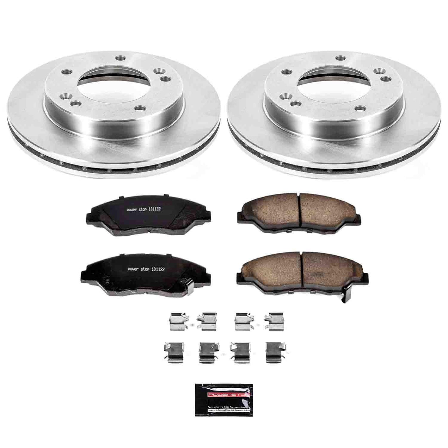PowerStop Power Stop 98-02 Kia Sportage Front Autospecialty Brake Kit KOE5179