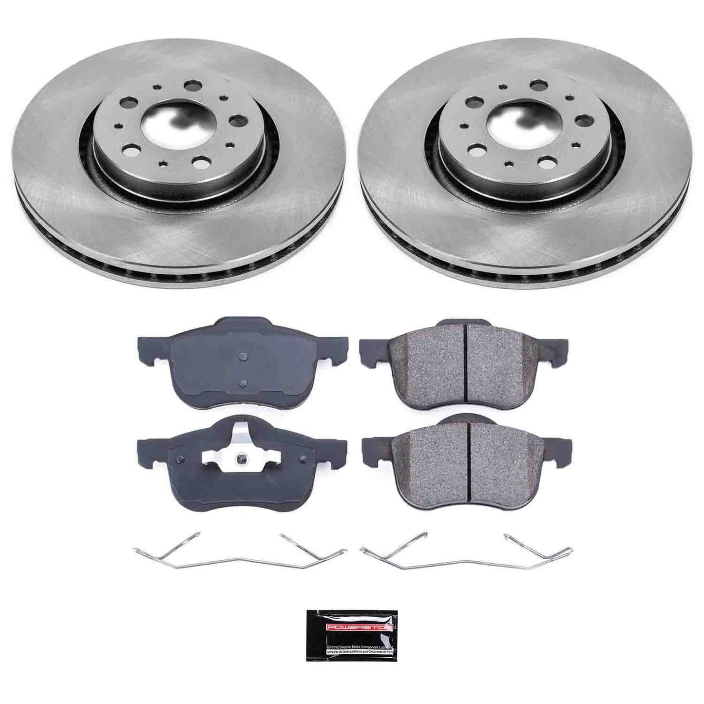 PowerStop Power Stop 01-09 Volvo S60 Front Autospecialty Brake Kit KOE5193