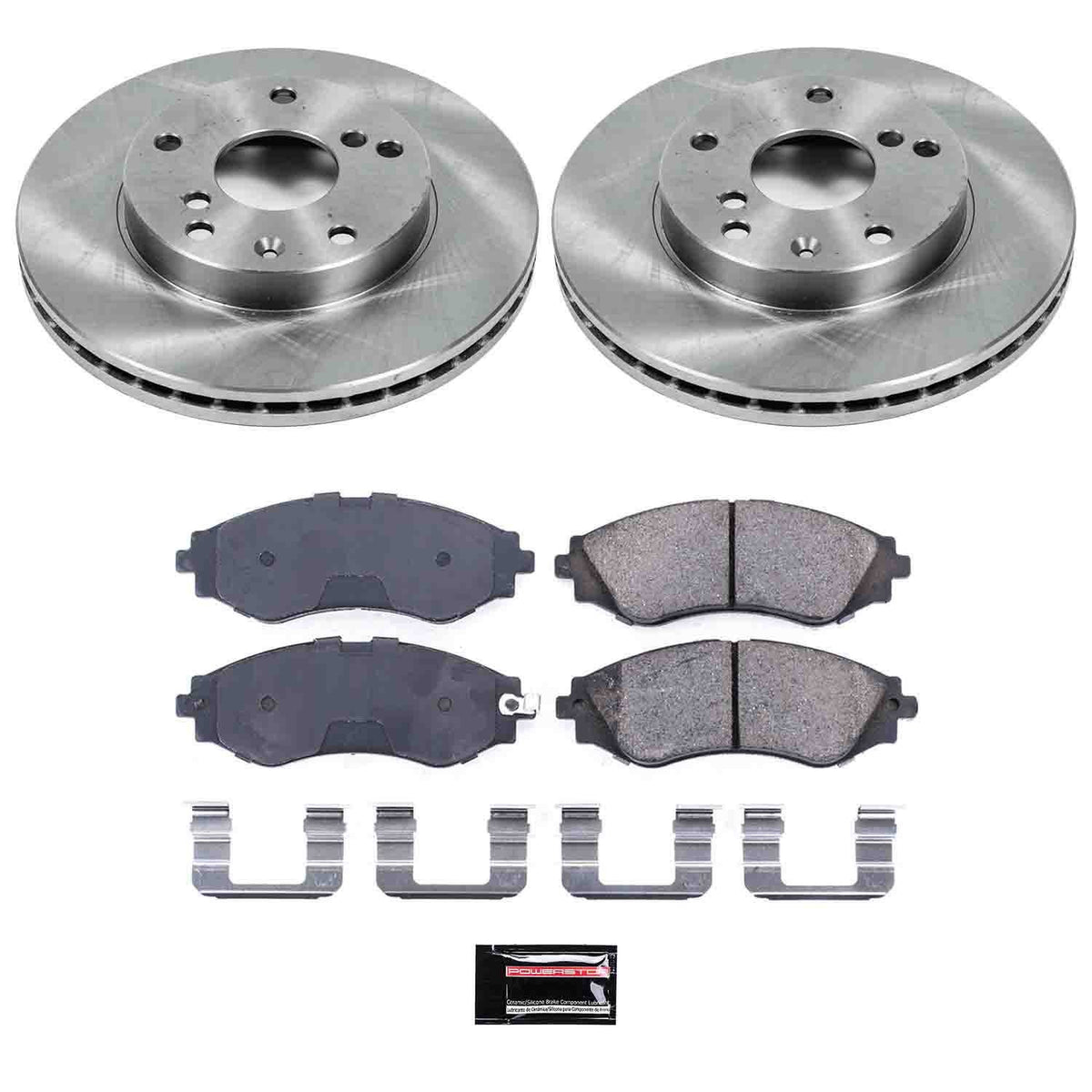 PowerStop Power Stop 99-02 Daewoo Leganza Front Autospecialty Brake Kit KOE5199