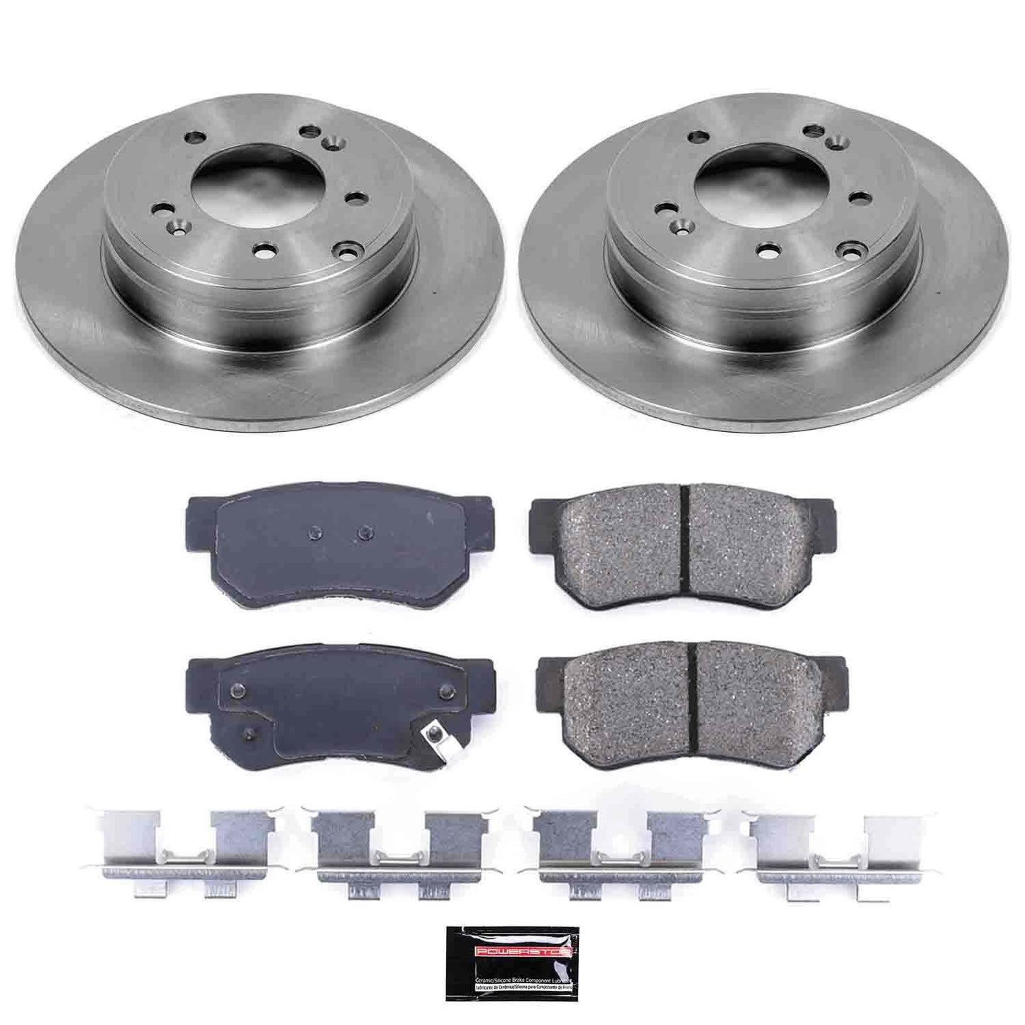 PowerStop Power Stop 06-08 Hyundai Sonata Rear Autospecialty Brake Kit KOE5211