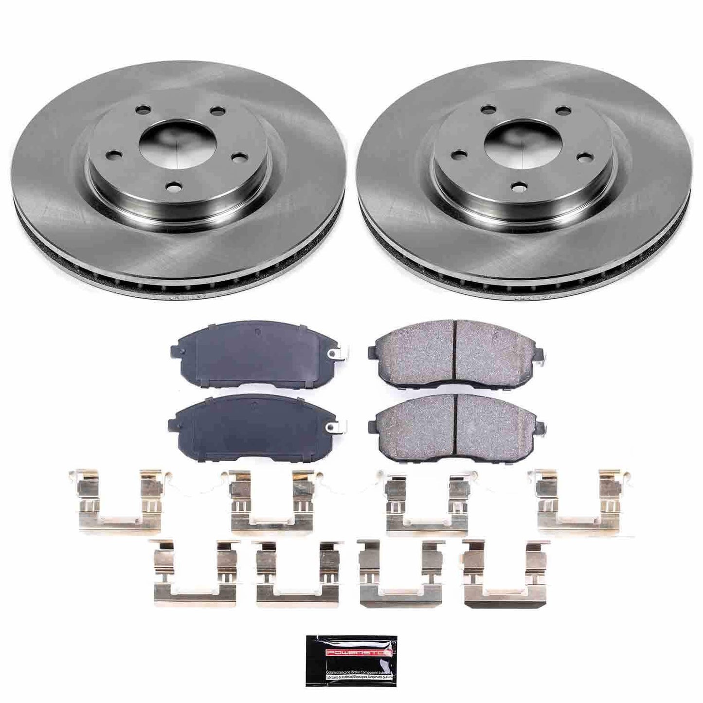 PowerStop Power Stop 07-12 Nissan Sentra Front Autospecialty Brake Kit KOE5217