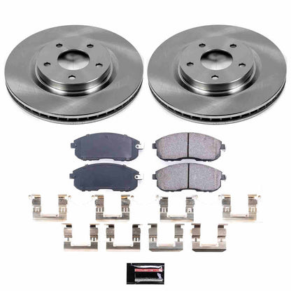 PowerStop Power Stop 07-12 Nissan Sentra Front Autospecialty Brake Kit KOE5217
