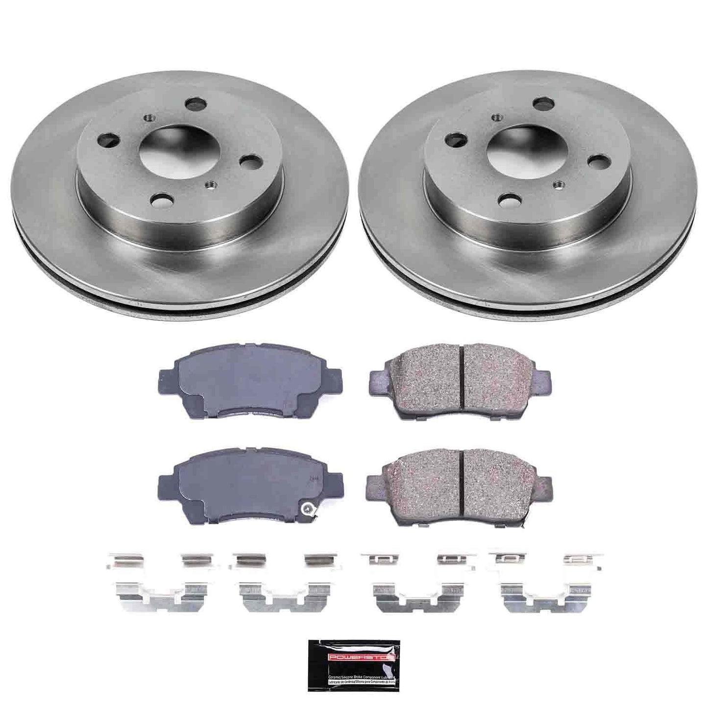 PowerStop Power Stop 2000 Toyota Echo Front Autospecialty Brake Kit KOE5223