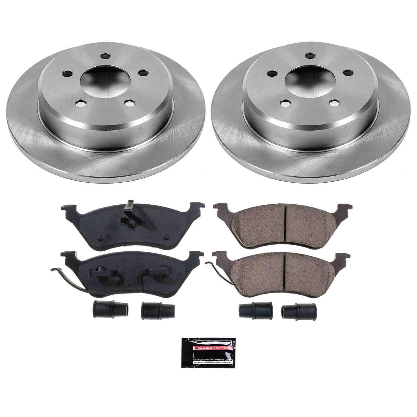 PowerStop Power Stop 01-07 Chrysler Town & Country Rear Autospecialty Brake Kit KOE5248