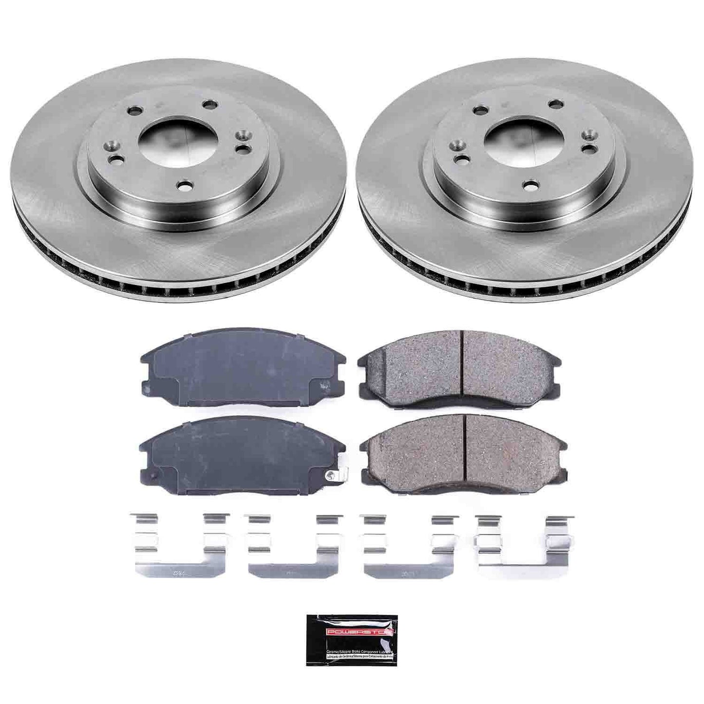 PowerStop Power Stop 01-06 Hyundai Santa Fe Front Autospecialty Brake Kit KOE5250