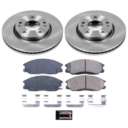 PowerStop Power Stop 01-05 Hyundai Santa Fe Front Autospecialty Brake Kit KOE5251