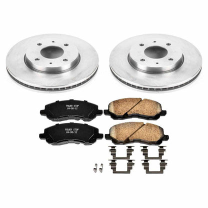 PowerStop Power Stop 2004 Mitsubishi Lancer Front Autospecialty Brake Kit KOE5256