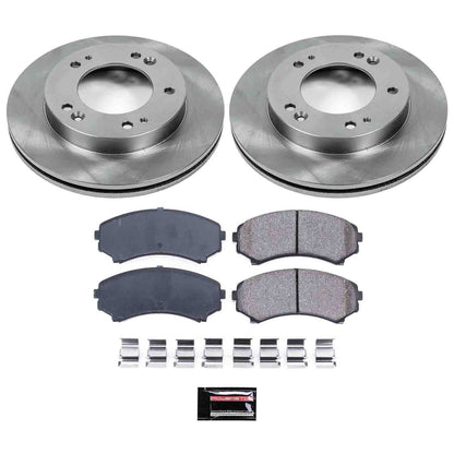 PowerStop Power Stop 2002 Honda Passport Front Autospecialty Brake Kit KOE5259