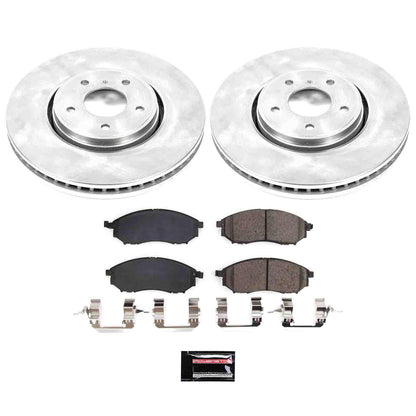 PowerStop Power Stop 05-12 Infiniti FX35 Front Autospecialty Brake Kit KOE5264