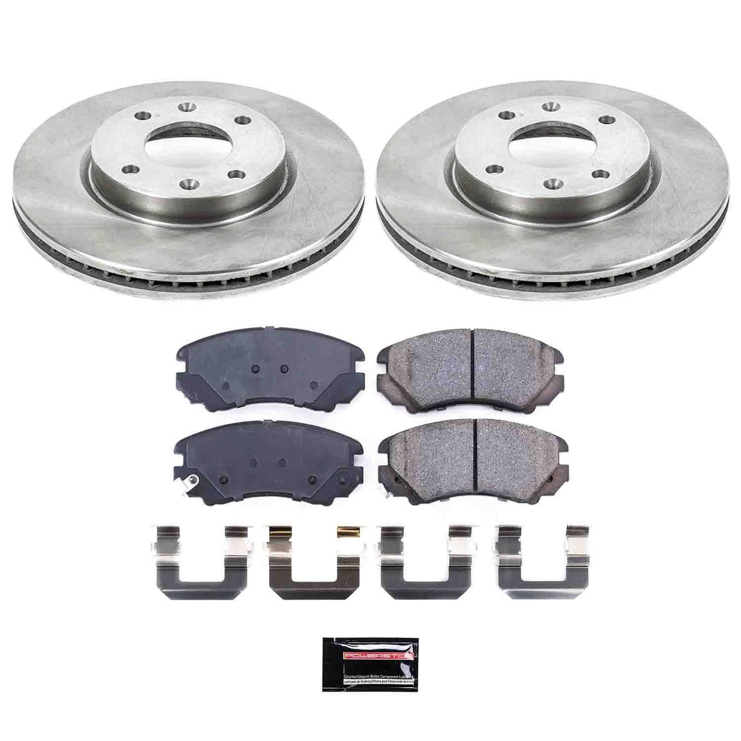 PowerStop Power Stop 03-05 Hyundai Sonata Front Autospecialty Brake Kit KOE5290