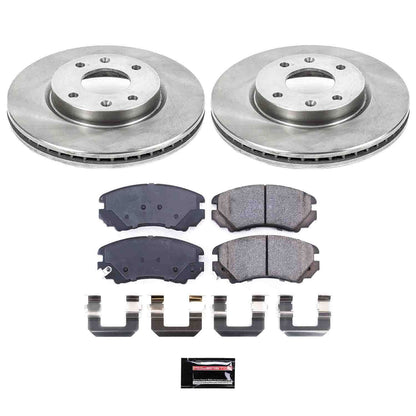 PowerStop Power Stop 03-05 Hyundai Sonata Front Autospecialty Brake Kit KOE5290