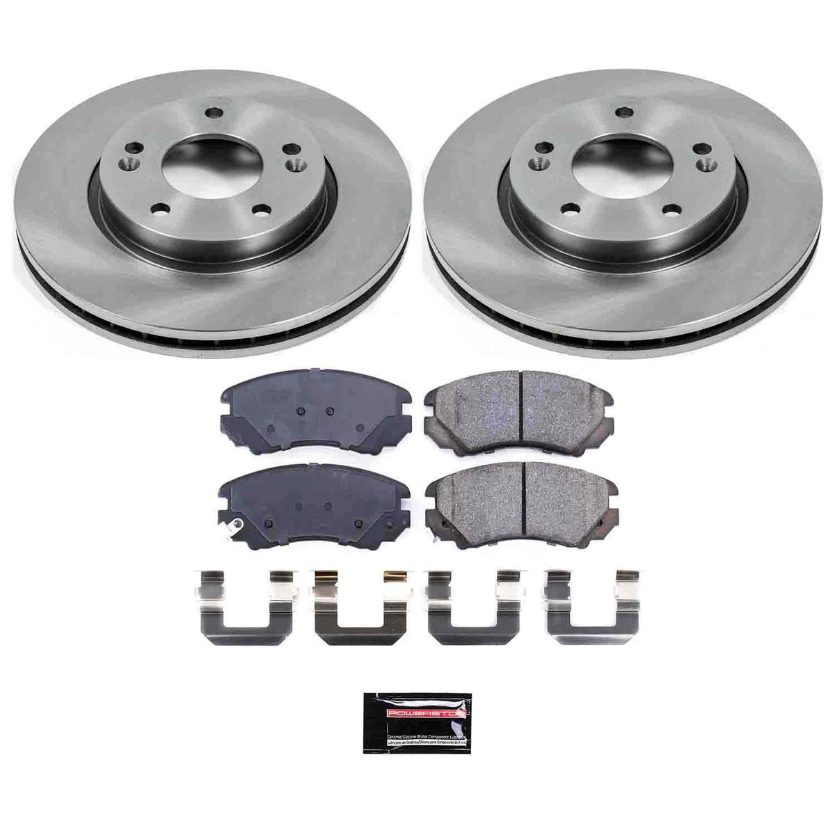 PowerStop Power Stop 07-10 Hyundai Elantra Front Autospecialty Brake Kit KOE5291