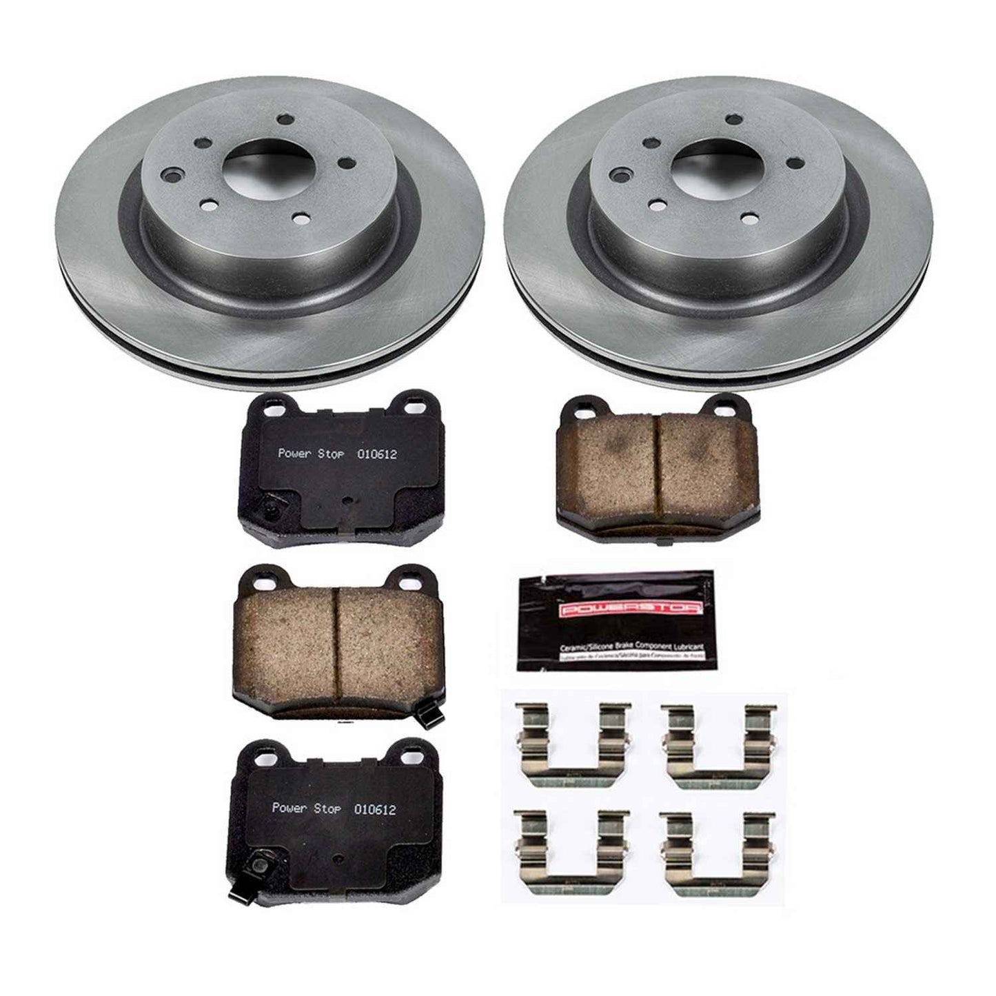 PowerStop Power Stop 03-04 Infiniti G35 Rear Autospecialty Brake Kit KOE5303