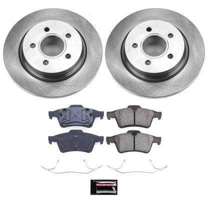 PowerStop Power Stop 04-05 Volvo S40 Rear Autospecialty Brake Kit KOE5309