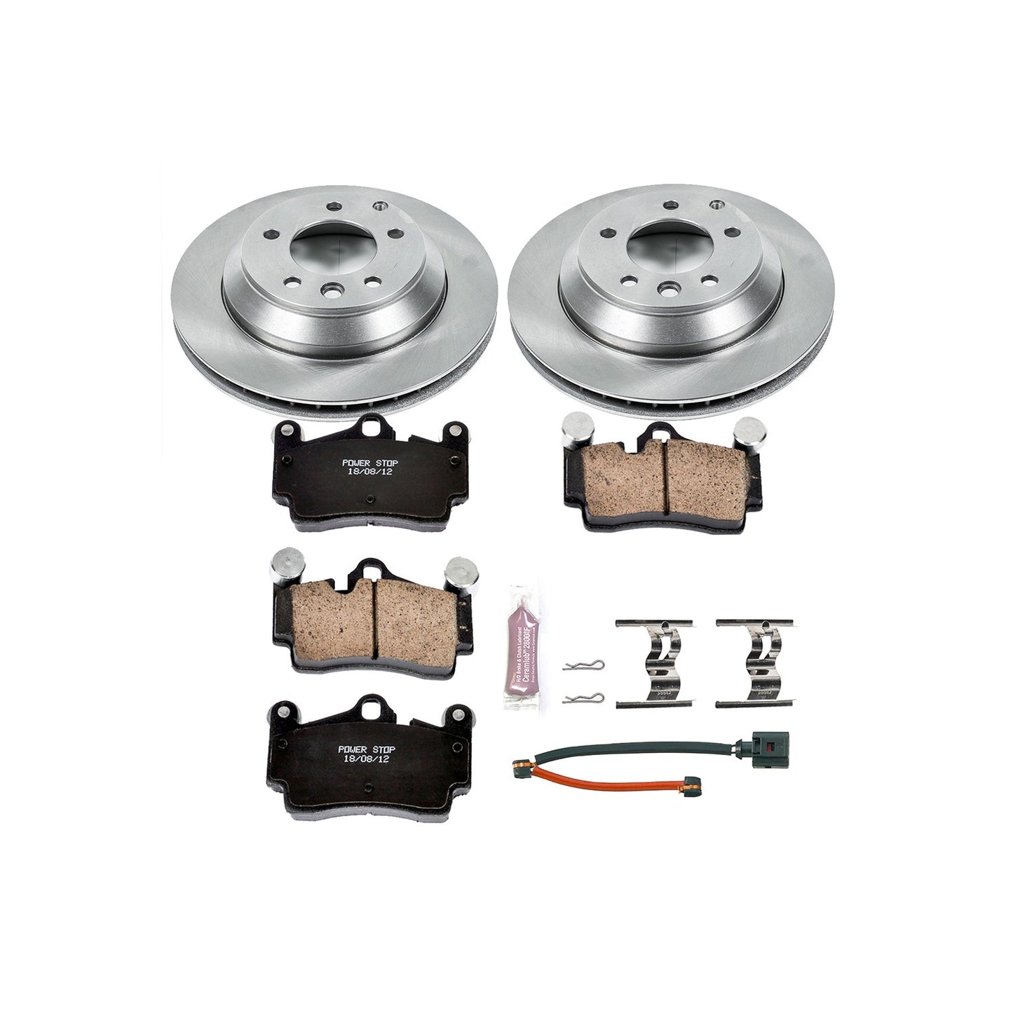 PowerStop Power Stop 07-15 Audi Q7 Rear Autospecialty Brake Kit KOE5312