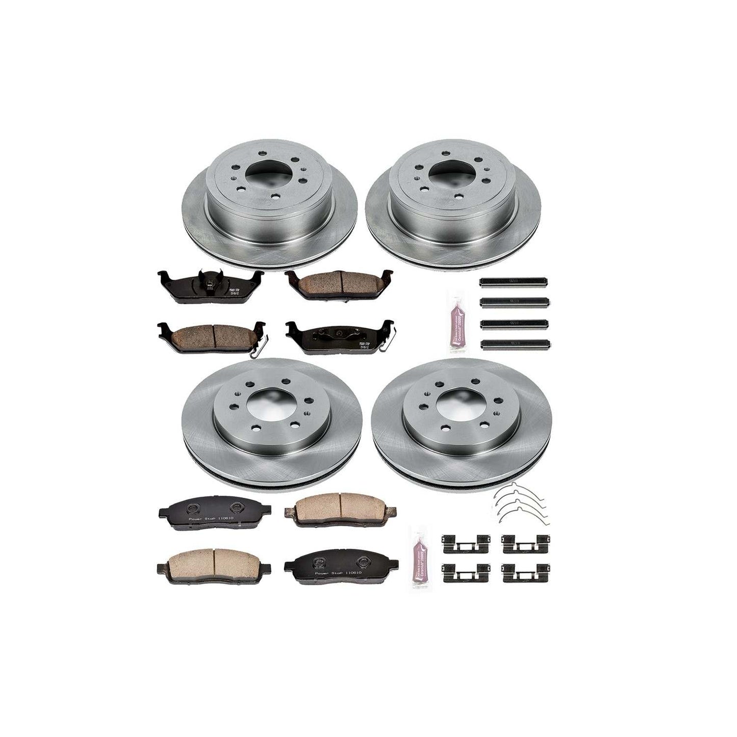 PowerStop Power Stop 2009 Ford F-150 Front & Rear Autospecialty Brake Kit KOE5335