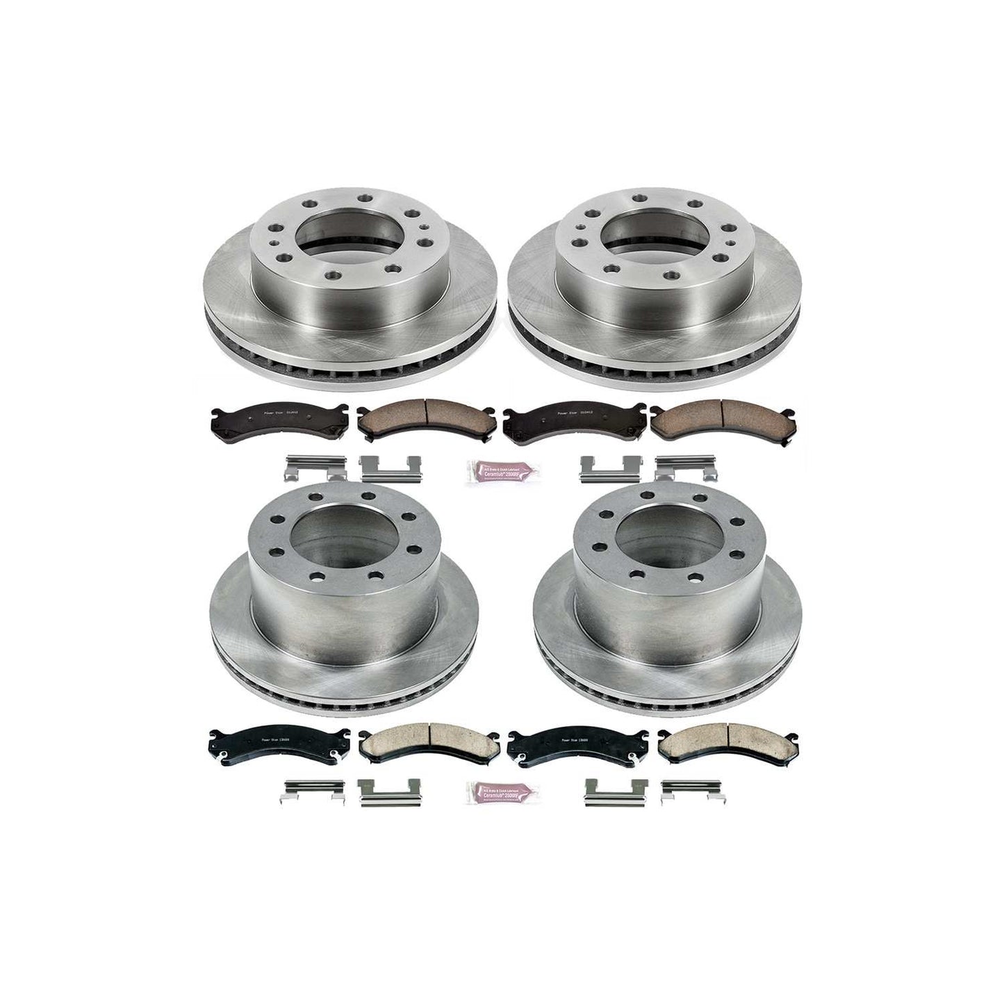 PowerStop Power Stop 01-06 Chevrolet Silverado 3500 Front & Rear Autospecialty Brake Kit KOE5338