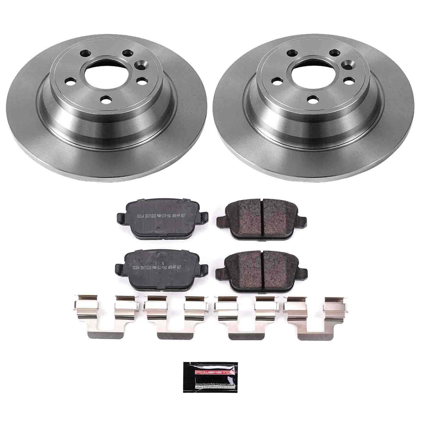 PowerStop Power Stop 07-11 Volvo S80 Rear Autospecialty Brake Kit KOE5341