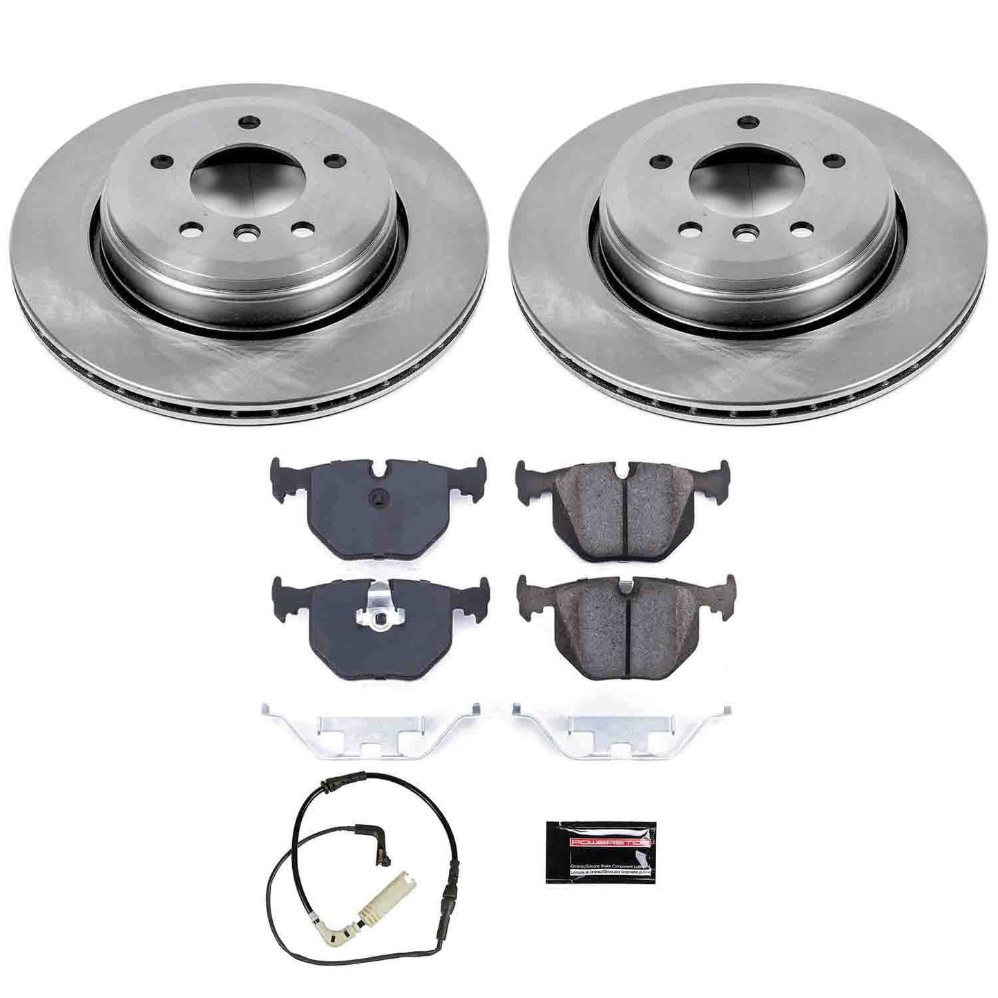 PowerStop Power Stop 04-07 BMW 525i Rear Autospecialty Brake Kit KOE5361