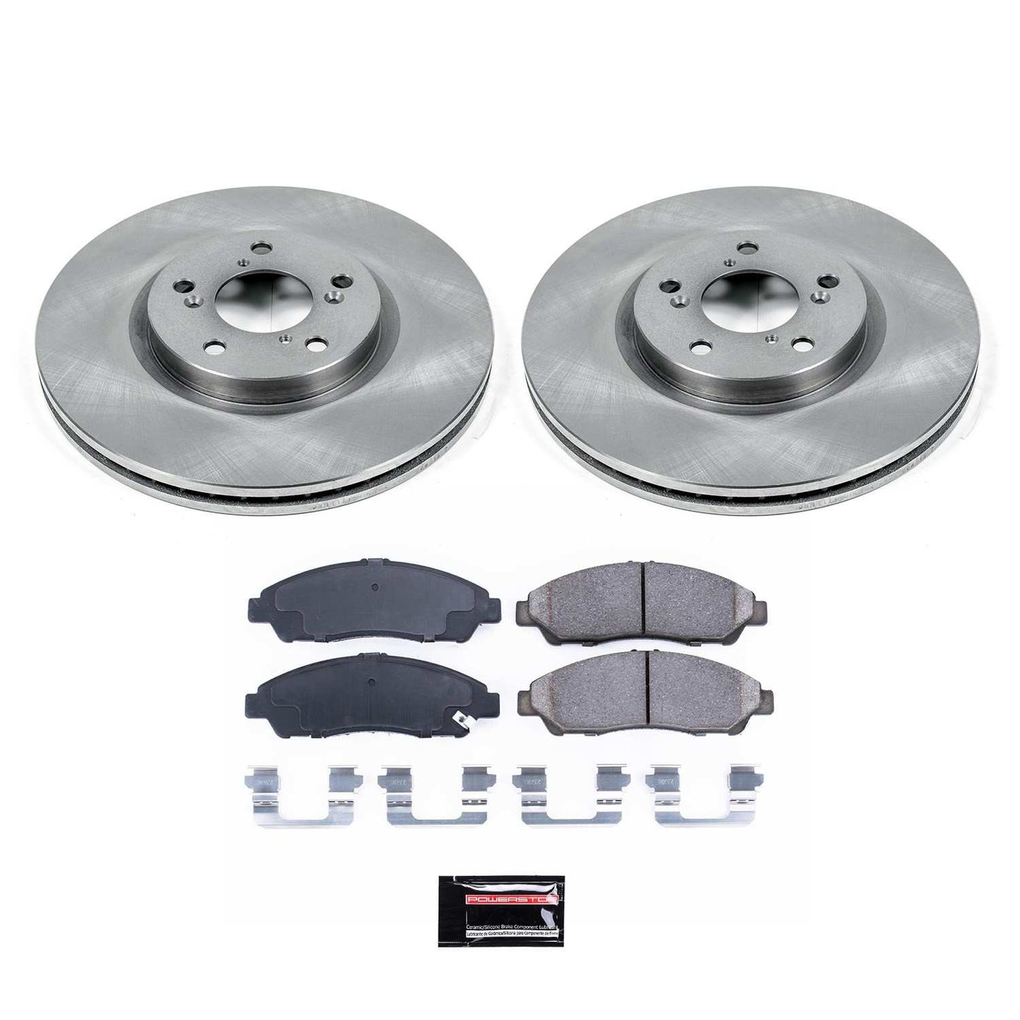 PowerStop Power Stop 07-13 Acura MDX Front Autospecialty Brake Kit KOE5370
