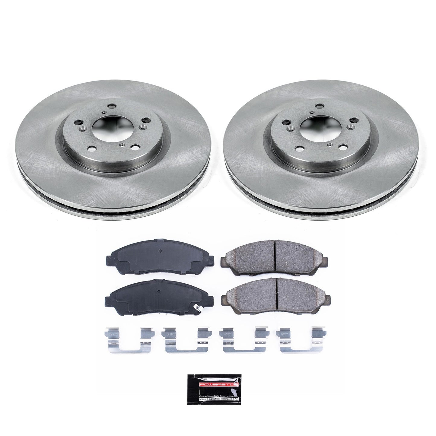 PowerStop Power Stop 07-13 Acura MDX Front Autospecialty Brake Kit KOE5370