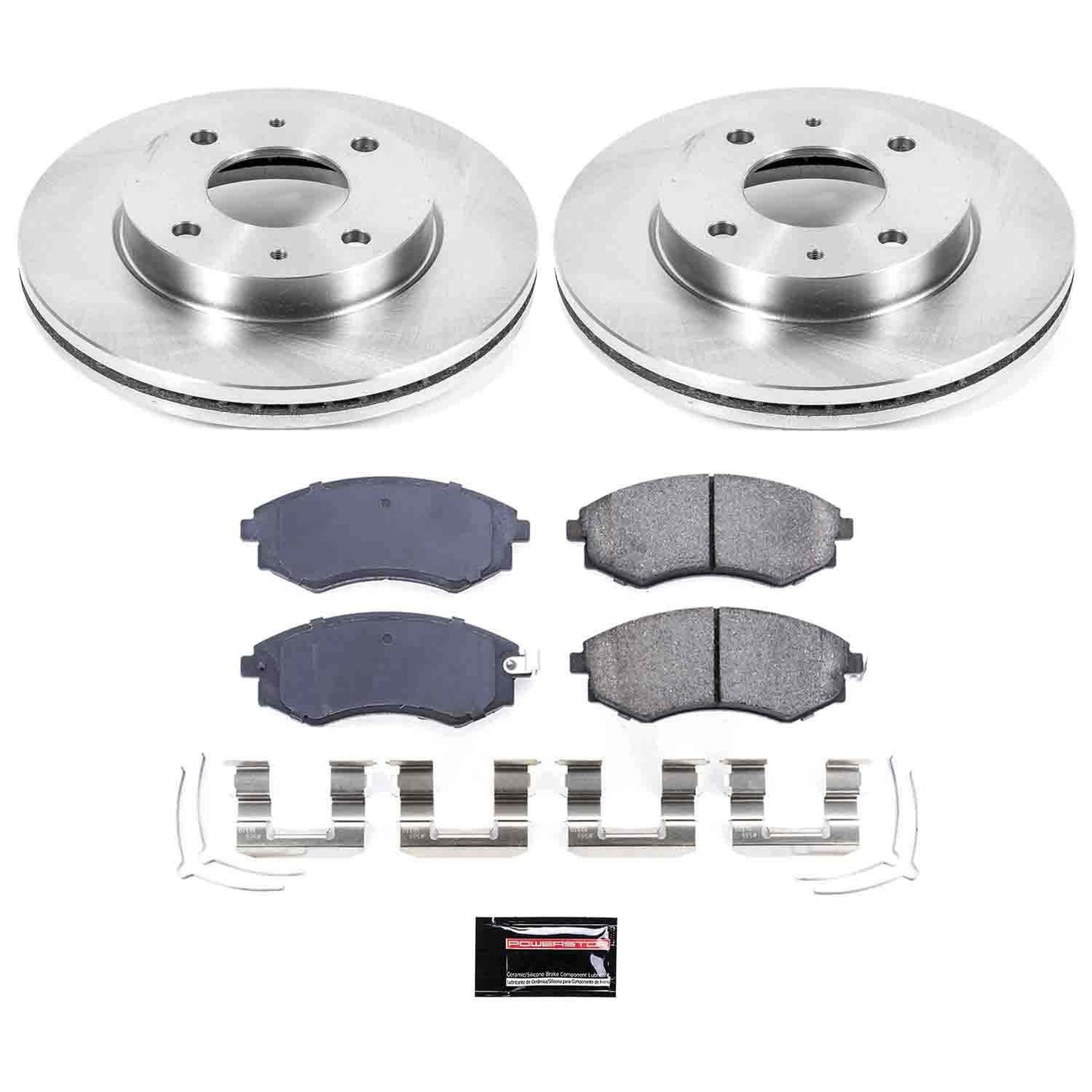PowerStop Power Stop 02-03 Hyundai Sonata Front Autospecialty Brake Kit KOE5372