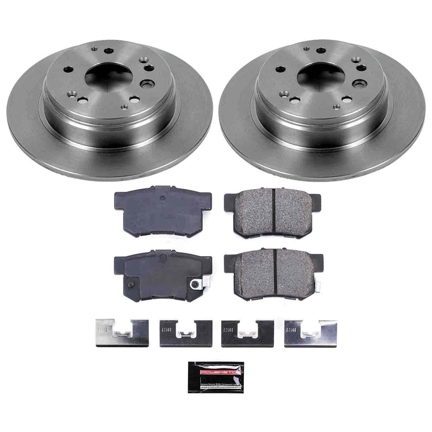 PowerStop Power Stop 04-08 Acura TL Rear Autospecialty Brake Kit KOE5399
