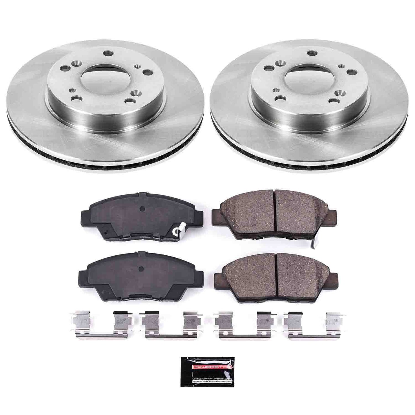 PowerStop Power Stop 11-15 Honda CR-Z Front Autospecialty Brake Kit KOE5400