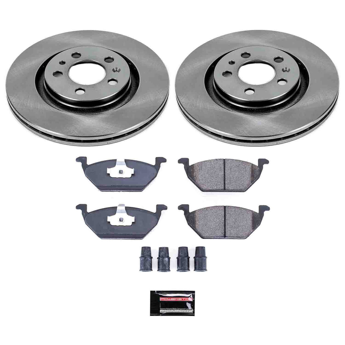PowerStop Power Stop 1998 Volkswagen Beetle Front Autospecialty Brake Kit KOE5401