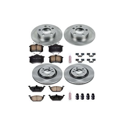 PowerStop Power Stop 1998 Volkswagen Beetle Front & Rear Autospecialty Brake Kit KOE5402