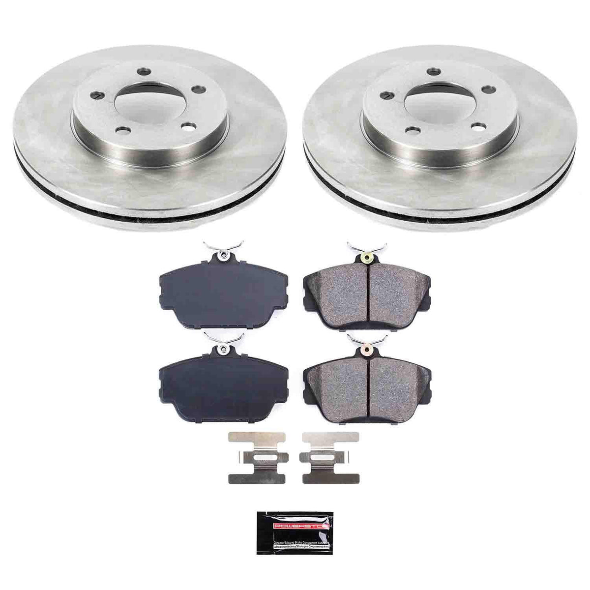 PowerStop Power Stop 1995 Ford Taurus Front Autospecialty Brake Kit KOE5406