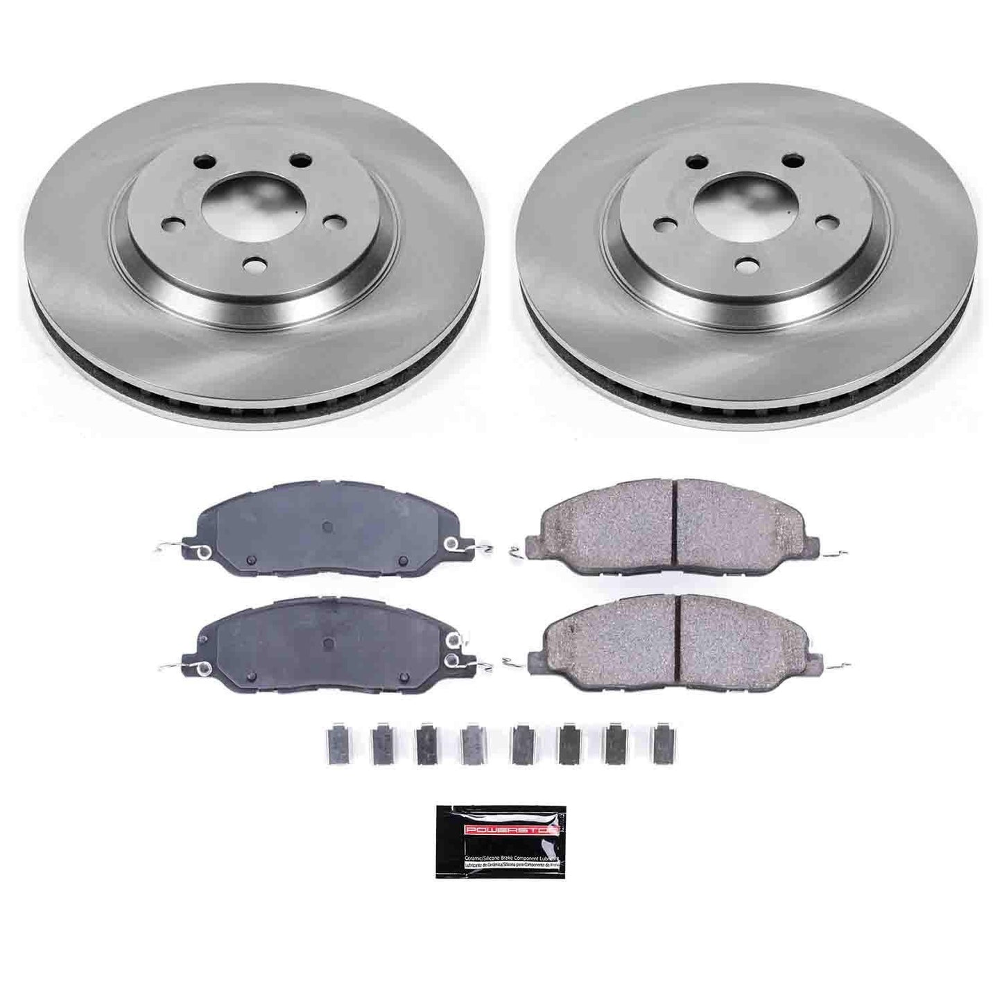PowerStop Power Stop 11-14 Ford Mustang Front Autospecialty Brake Kit KOE5407