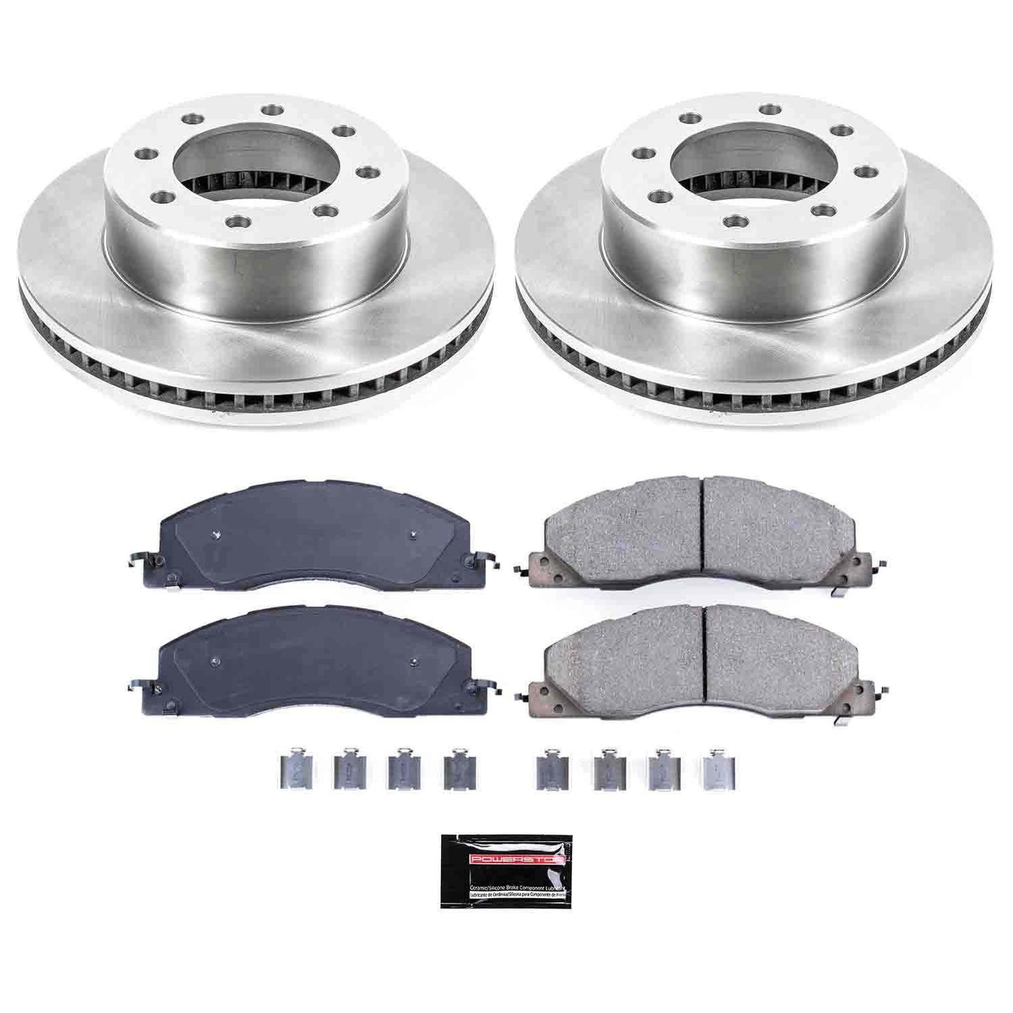 PowerStop Power Stop 09-10 Dodge Ram 2500 Front Autospecialty Brake Kit KOE5411