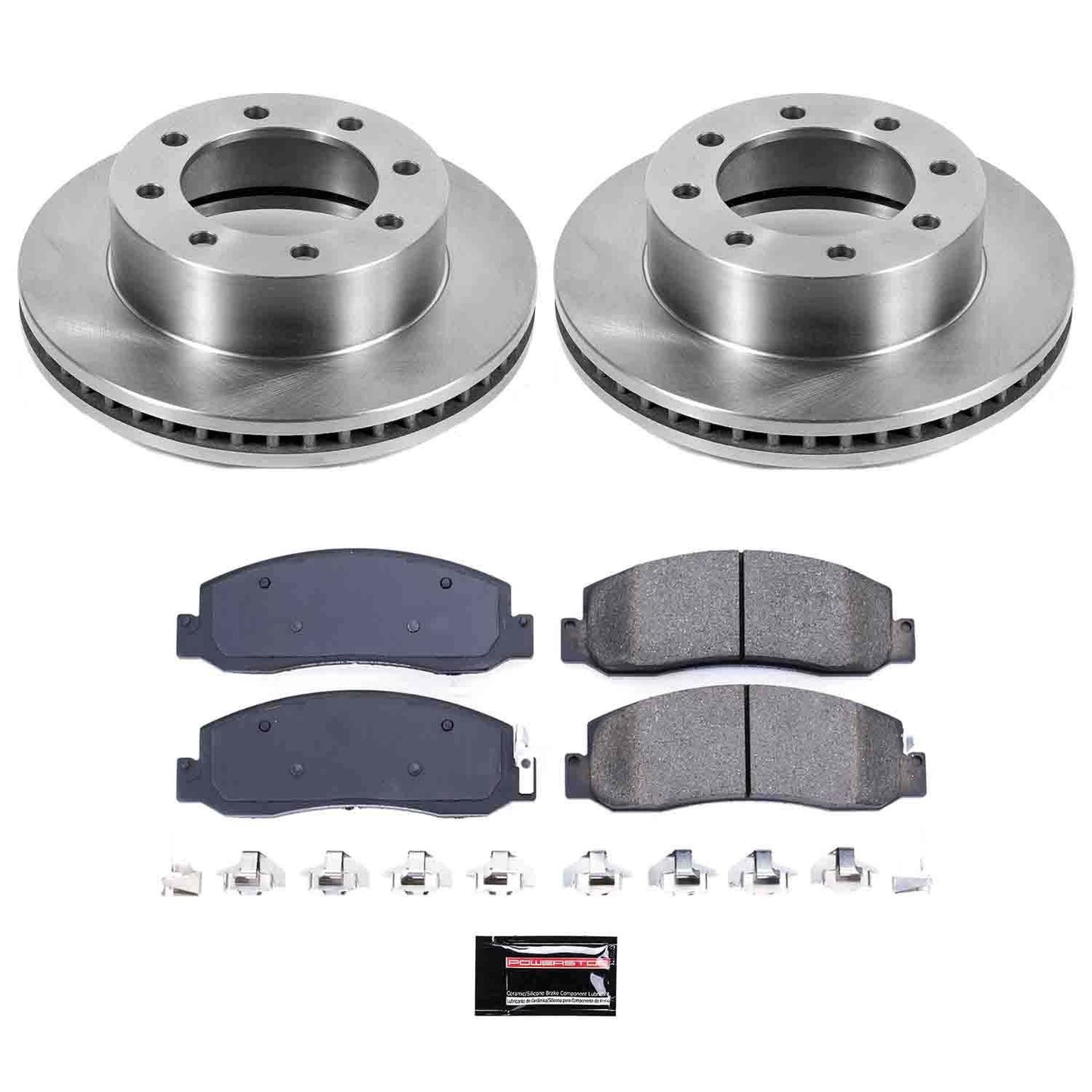 PowerStop Power Stop 09-11 Ford F-250 Super Duty Front Autospecialty Brake Kit KOE5412