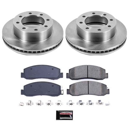 PowerStop Power Stop 09-11 Ford F-250 Super Duty Front Autospecialty Brake Kit KOE5412