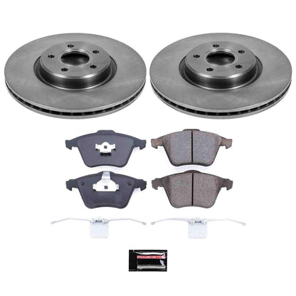 PowerStop Power Stop 06-13 Volvo C70 Front Autospecialty Brake Kit KOE5430
