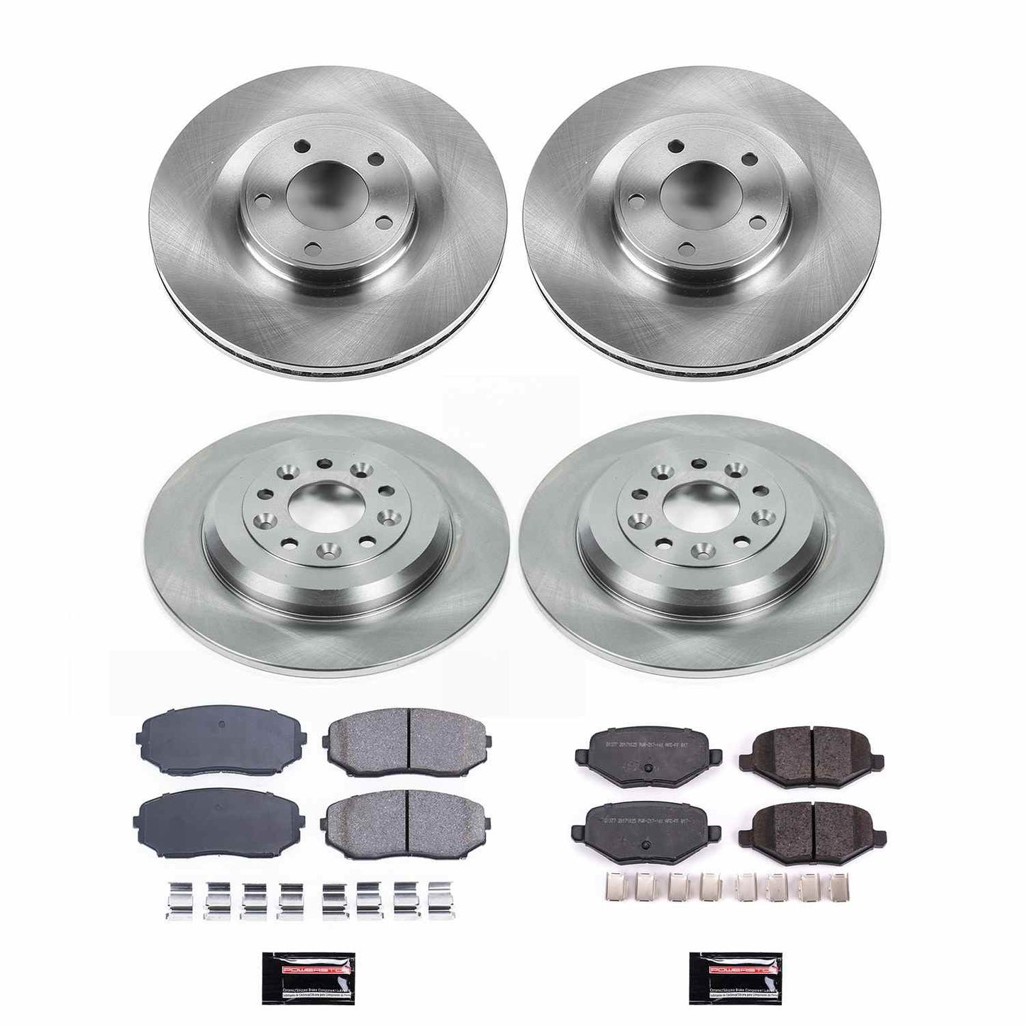 PowerStop Power Stop 11-15 Ford Edge Front & Rear Autospecialty Brake Kit KOE5452
