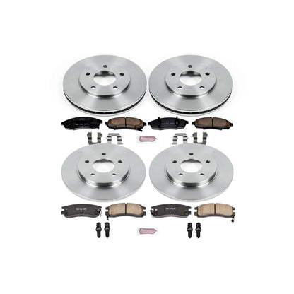 PowerStop Power Stop 94-95 Buick Regal Front & Rear Autospecialty Brake Kit KOE5453