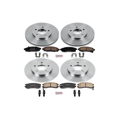 PowerStop Power Stop 95-96 Buick Regal Front & Rear Autospecialty Brake Kit KOE5454