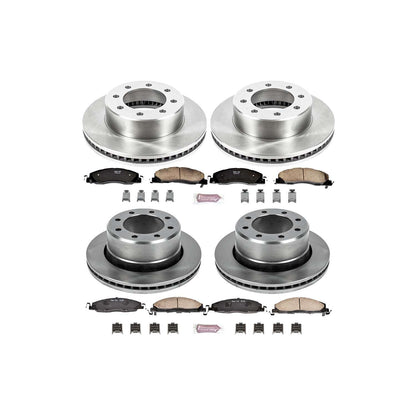 PowerStop Power Stop 09-10 Dodge Ram 2500 Front & Rear Autospecialty Brake Kit KOE5458