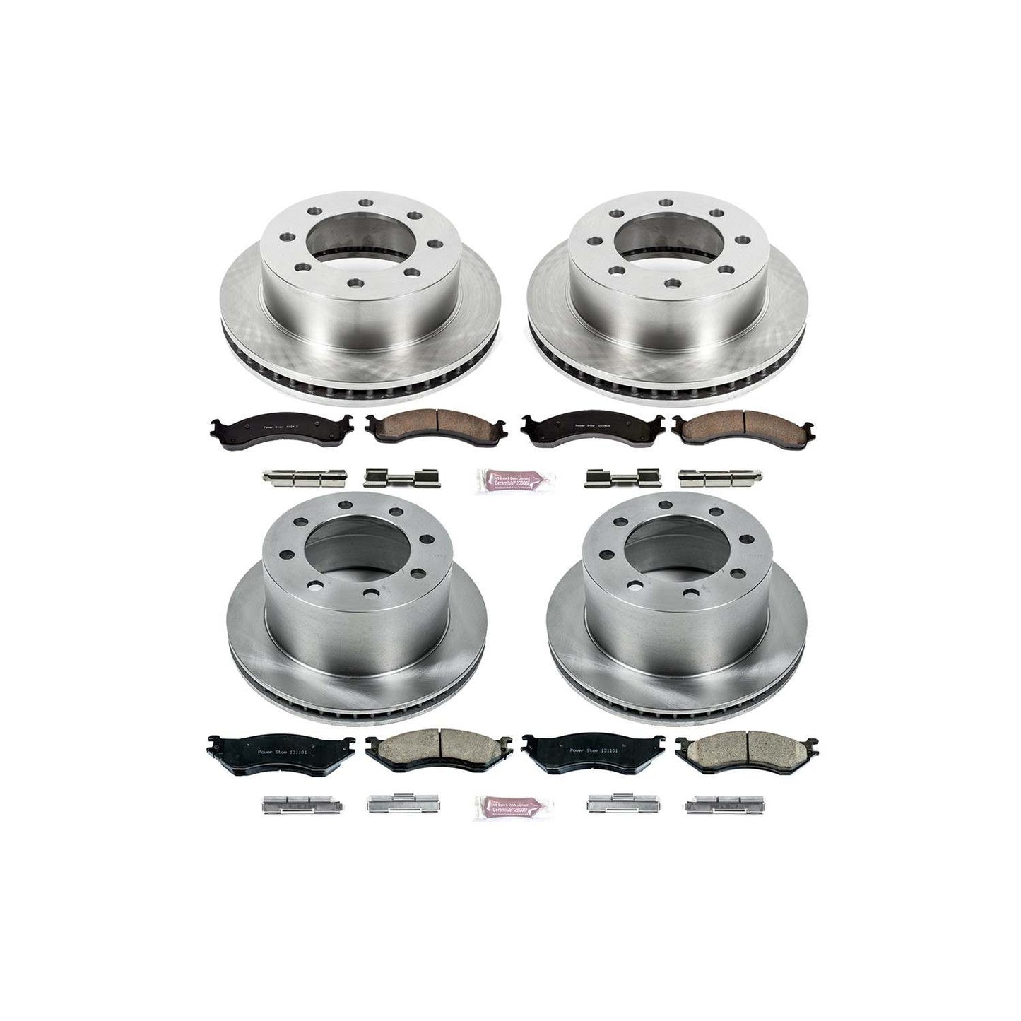 PowerStop Power Stop 01-02 Dodge Ram 2500 Front & Rear Autospecialty Brake Kit KOE5466