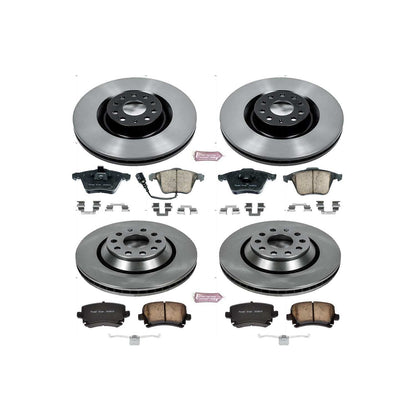 PowerStop Power Stop 09-11 Volkswagen CC Front & Rear Autospecialty Brake Kit KOE5471
