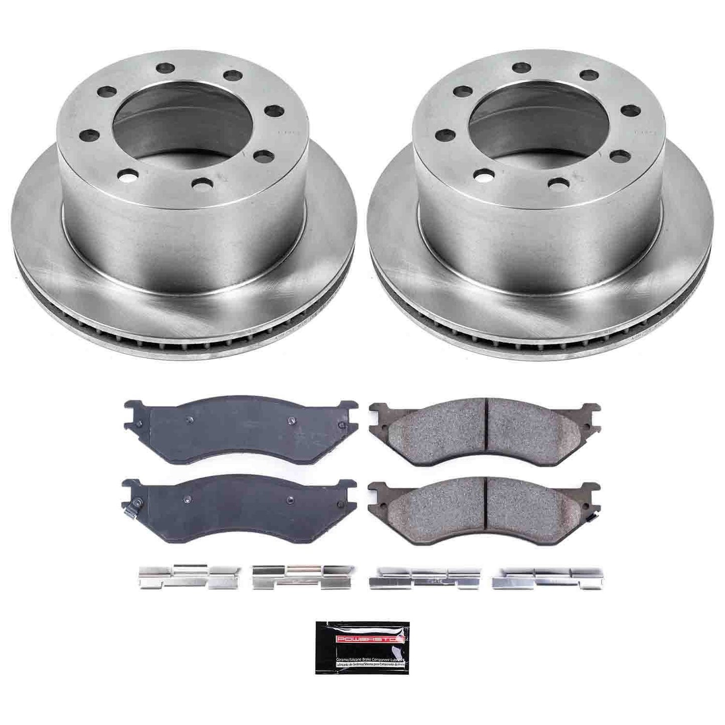 PowerStop Power Stop 01-02 Dodge Ram 2500 Rear Autospecialty Brake Kit KOE5489