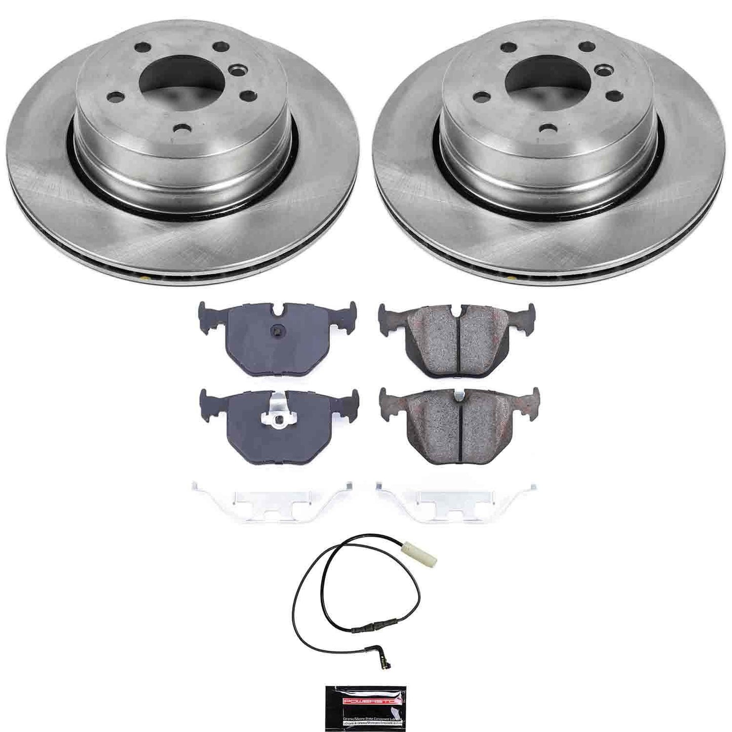 PowerStop Power Stop 06-07 BMW 530xi Rear Autospecialty Brake Kit KOE5492