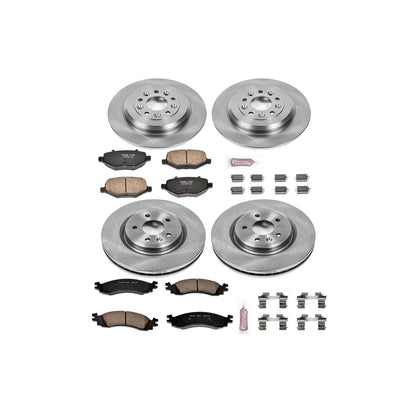 PowerStop Power Stop 2010 Ford Taurus Front & Rear Autospecialty Brake Kit KOE5508