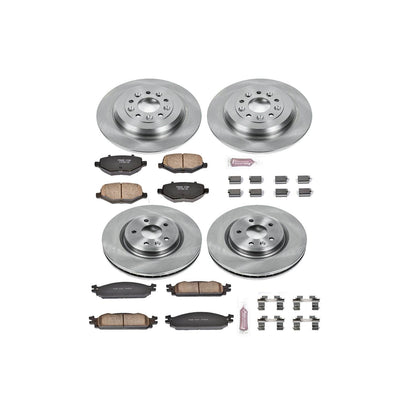 PowerStop Power Stop 09-11 Ford Flex Front & Rear Autospecialty Brake Kit KOE5510