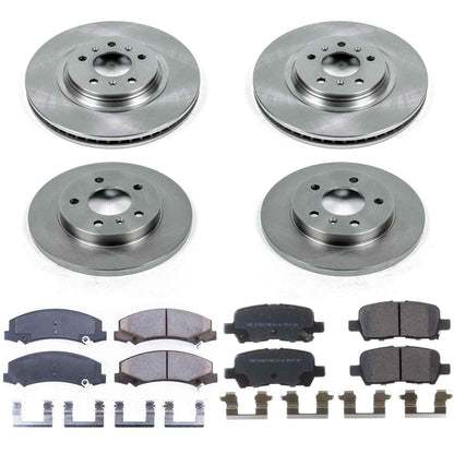 PowerStop Power Stop 12-13 Chevrolet Impala Front & Rear Autospecialty Brake Kit KOE5514