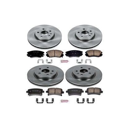 PowerStop Power Stop 2010 Buick Allure Front & Rear Autospecialty Brake Kit KOE5515