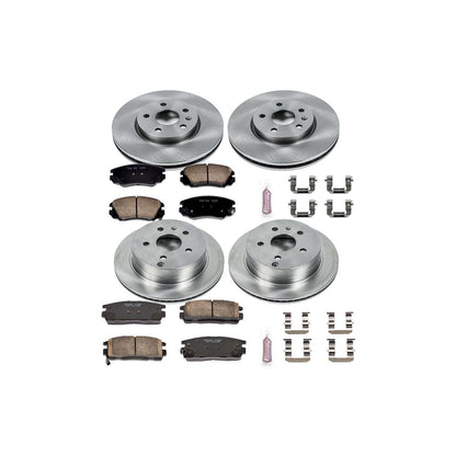 PowerStop Power Stop 10-17 Chevrolet Equinox Front & Rear Autospecialty Brake Kit KOE5516