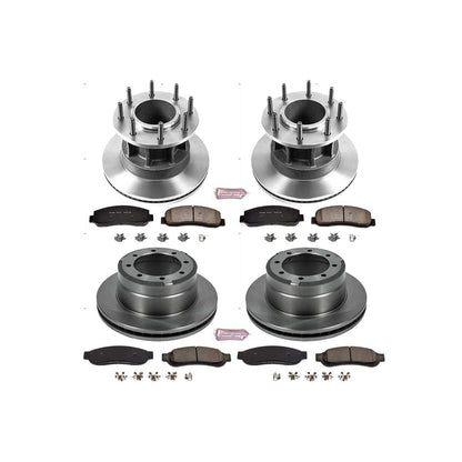 PowerStop Power Stop 10-11 Ford F-350 Super Duty Front & Rear Autospecialty Brake Kit KOE5517